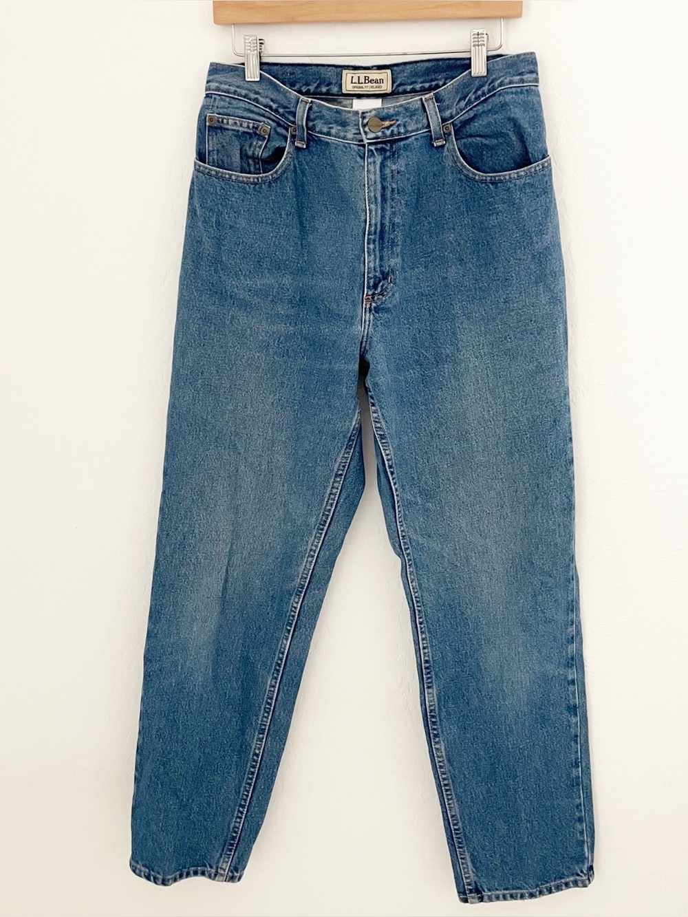 LL Bean original vintage relaxed fit cotton size 12